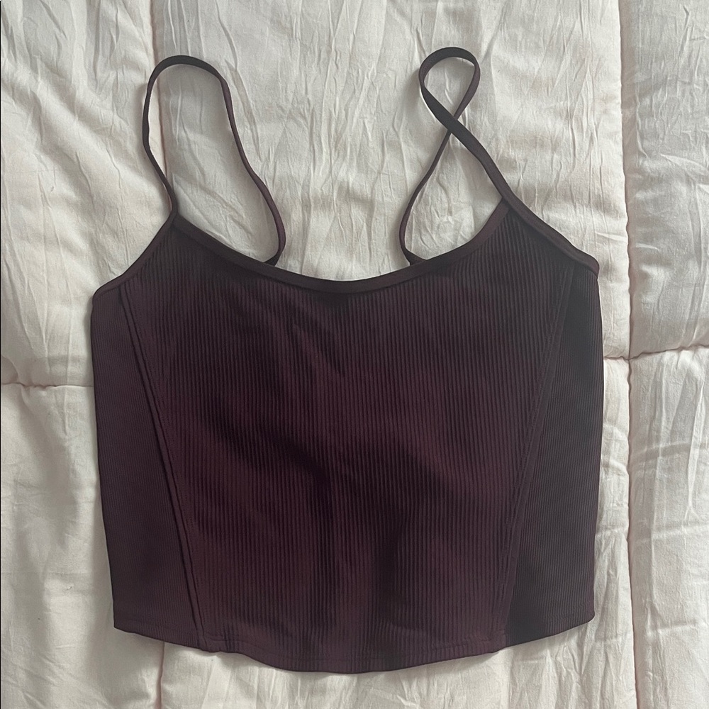 lululemon athletica cropped tank